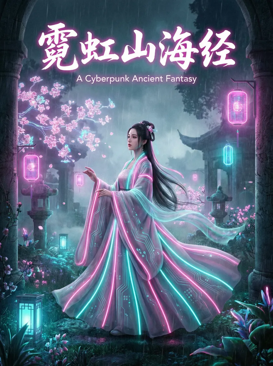 侮辱丰满美丽的人妻 古风奇缘短剧 - 霓虹山海经海报